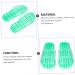 MAGICLULU 2 Pairs Slippers Quick Drying Shower Slippers Green Home Indoor Slippers Non Dorm Shoes Gym Foot Spa Soak Tub Shower Footware Massaging Travel Pvc Household Plastic Barrel 23x9cm 6x2pcs Greenx2pcs - Buy Online on SooperMarket.com