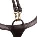 SUNRIDE Ascot Breastplate Made of Genuine Leather with Martingale - for Horses - Can be Used as 5-Point and 3-Point - Martingale Rings for Opening for Quick Threading of the Reins (Cob Brown) Cob brown - Buy Online on SooperMarket.com