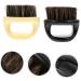 Beavorty Men's Beard Styling Brush Set - 10 Pieces Pocket Hair & Cleaning Brushes for Perfect Beard Care - Black & Beige - Buy Online on SooperMarket.com
