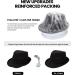 Unisex Timelessly Classic Manhattan Fedora Hat in Black - Simplicity - Buy Online on SooperMarket.com