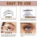 Dalarey Magnetic Lashes kit Reusable double Magnetic Lashes Without Eyeliner No Glue Liner Waterproof Safe Easy to Wear for Essential Commuter Makeup (2 Pairs Natural) - Buy Online on SooperMarket.com