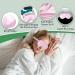 4 Pcs Silk Sleep Mask Set - Soft Satin Eye Covers for Sleeping & Travel - Elastic Strap Eyeshade for Men & Women - 4 Colors Available - Buy Online on SooperMarket.com