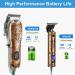 Suttik Professional Cordless Hair Clippers and Trimmers Set for Men - Rose Gold Beard Trimmer & Hair Cutting Kit - Buy Online on SooperMarket.com