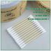 Nuduko Bamboo Cotton Swabs 500 Count | 100% Compostable & Organic | Eco-Friendly Biodegradable Wooden Cotton Buds | Plastic-Free Spiral/Round Head | 500 Pack - Buy Online on SooperMarket.com