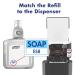PURELL HEALTHY SOAP Gentle & Free Foam 1200 mL Refill for ES8 Dispenser - Pack of 2 - Buy Online on SooperMarket.com