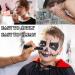 Black Face Body Paint Stick | High Pigmented Waterproof Matte Makeup for Halloween Zombie Cosplay & Clown Costumes - Buy Online on SooperMarket.com