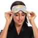 WELLDAY Blooming Flowers Sleep Mask - Adjustable Soft Eye Shade Cover for Men & Women | Comfortable Blindfold to Blockout Light - Buy Online on SooperMarket.com