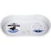 Petmaker 8.5-Inch Tall Dog Bowl Stand with Splash Guard for Large Dogs and Cats - Buy Online on SooperMarket.com