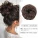 Buy Premium Hair Extensions for Updos | Voluminous Hair Ties in Dark & Light Brown - 45g - Buy Online on SooperMarket.com