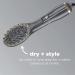 INFINITIPRO BY CONAIR Hot Air Paddle Styler Dryer Brush - Professional Hair Styling Tool - Buy Online on SooperMarket.com