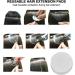 Hair Extension Pads Wonderful Hair Extension Protector Templates Plastic for Hair Extension for People - Buy Online on SooperMarket.com