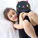 Mewaii 36in Luminous Cat Plush Pillow Black - Soft Stuffed Animal Toy for Kids - Long Squishy Huggable Night Light Kitty - Buy Online on SooperMarket.com