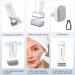 Derma Stamp Adjustable Professional Microneedling Pen Derma Roller with 120 Real Needles Dermapen Microneedling Roller for Face Body Hair Dermastamp 0.5 1 1.5 2 mm for Women Men - Buy Online on SooperMarket.com