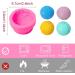 3-Piece Silicone Ice Cream Ball Mold Set for DIY Kitchen Baking | Ideal for Wedding Cake, Chocolate, Desserts, and Aromatherapy Plaster Mold - Buy Online on SooperMarket.com