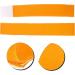 Sosoport 4 Pcs Self-Adhesive Ankle Strap - Sticky Foot Bands for Yoga Training | Yellow Yoga Foot Straps 31.2x4.8x0.2cm - International Shipping Available - Buy Online on SooperMarket.com