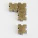 Wazakura 4PCS Mini Ikebana Kenzan Flower Frog Set - Made in Japan, Japanese Floral Arranging Pin Holder - Brass, 1.25x1.18 (32mmx30mm) - Buy Online on SooperMarket.com