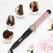PRETFY 1 1/4 Inch Curling Iron - Adjustable Temperature Ceramic Barrel Fast Heat for Long & Medium Hair - Dual Voltage Hair Waver for Women - Buy Online on SooperMarket.com