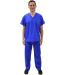 Lizzy-B Men Medical Scrub Set Royal X-Large - Buy Online on SooperMarket.com