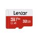 Lexar 32GB Micro SD Card, microSDHC UHS-I Flash Memory Card with Adapter - Up to 100MB/s, U1, Class10, V10, A1, High Speed TF Card