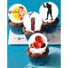 24 x Pre-Cut Boxing 4 Edible Stand up Wafer Paper Cupcake Toppers Cake Decorations Birthday Party Sport Martial Art - Buy Online on SooperMarket.com