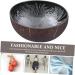 CORHAD Keychain Wood Tray Cereal Container Decor Key Storage Bowl Candy Container Salad Bowl Vietnam Fruit medium Silver - Buy Online on SooperMarket.com
