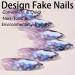 Almond Shaped Fake Nails | Medium Acrylic Fake Stick on Nails Full Rhombus Crystal Fake Nail Kit in 12 Sizes with Glue for Home or Salon - Buy Online on SooperMarket.com