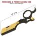 Krisp Shave Professional Classic Straight Edge Barber Razor for Close Shaving - Salon Quality Men's Beard Shavette with 10 Blades - Buy Online on SooperMarket.com