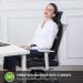 Snailax Memory Foam Massage Seat Cushion with Heat - 6 Vibration Nodes, 2 Heat Levels - Office & Home Chair Pad in Black - Buy Online on SooperMarket.com