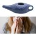 250ml Ceramic Pot Nose Cleaning Pot for Removes Nose Washing Blue 19x9x6cm - Buy Online on SooperMarket.com