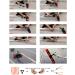5m-12m Window Cleaning Pole Outdoor Water Fed Telescopic 2 in 1 Brush Squeegee Attachment Professional Extendable Cleaner Conservatory Roof Gutters(50cm Brush 8m pole) 55cm Brush Head 8M/27FT - Buy Online on SooperMarket.com