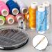 Sewing Kit for Adults and Kids - Beginner-friendly Sewing Supplies with 24 Color Threads, Needles, Scissors, Thimble, and Clips - Perfect for Travel, Family, Emergencies, and DIY Projects - M Sewing Kit - Buy Online on SooperMarket.com