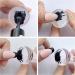 French Silicone Nail Art Stamping Kit with Black Gel Polish - HJ-NAT074-Gel-Black Set - Buy Online on SooperMarket.com