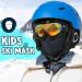 Kids Balaclava Ski Mask - Breathable Holes, Windproof Winter Fleece Neck Warmer - Boys Girls Black - Buy Online on SooperMarket.com