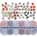 12 Grids Halloween Soft Pottery Pieces 3D Nail Stickers Nail Decals Nail Sequins For Nail Decoration Crafting - Buy Online on SooperMarket.com