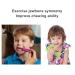 P-Shaped Sensory Toy for Oral Muscle Rehabilitation | Purple Oral Motor Skills Development & Language Correction - Buy Online on SooperMarket.com