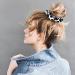 Western Cow Print Scrunchies Set - 20 Pieces | Silk Satin Hair Ties for Player Team | Elastic Hairbands for Sports | Black Scrunchy Ponytail Holder - Buy Online on SooperMarket.com