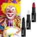 3Pcs Clown Makeup Sticks - Black, White & Red for Halloween & Sports | Sweatproof & Long Lasting - Buy Online on SooperMarket.com