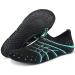 BARERUN Barefoot Quick-Dry Water Sports Shoes Aqua Socks for Swim Beach Pool Surf Yoga for Women Men 6.5-7.5 Women/5-6 Men Dot Blue