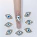 10 PCS 3D Evil Eye Nail Charms - Metal Decorations for DIY Crafts and Nail Art - Buy Online on SooperMarket.com