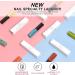 4 Colors Nail Polish Set Printed nail polish Plastic Bottle Portable Nail Pigment Stamping Nail Design Manicure Drawing Nail Art Tool 10ml (16) Yellow - Buy Online on SooperMarket.com