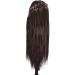 26 Inch Adjustable Female Tailor Puppet Mannequin Head - Ideal for Hair Styling & Cosmetology Training - Buy Online on SooperMarket.com