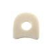 Corn Pad Toe Separators   Thick Soft White IP Foam Pads 1 1/8" x 7/8" (100 Pack)