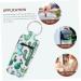 5pcs Portable Square Keychain Lipstick Storage Sleeve | Neoprene Lipstick Holder & Floating Key Rings for Boats - Shop Now - Buy Online on SooperMarket.com