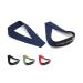 Gymreapers Olympic Lifting Straps for Weightlifting, Snatch, Clean, Powerlifting, Strongman, Deadlifts - Durable Cotton with Reinforced Stitching (Pair) Navy
