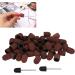 Sanding Bands for Nail Drill Sanding Bands Nail Drill Bits 120# Grit Nail Art Sanding Caps Manicure Polishing Grinding Bands Nail Drill Bits Set with Shaft Nail Sanding Heads - Buy Online on SooperMarket.com
