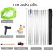 Window Cleaning Pole/Water Fed Telescopic Brush/Extendable Cleaner Conservatory Roof for Photovoltaic Panel Cleaning Trucks Windows Brush Head (Color : 11m Pole Size : 50Cm Brush Head) (11m Pole 11m Pole 30Cm Brush Head - Buy Online on SooperMarket.com