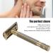 Buy Men's Facial Razors - Interchangeable Blade Double Edge Safety Trimmer Reusable Alloy with Non-Slip Grip - Buy Online on SooperMarket.com
