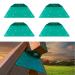 Hi Flame 4 PCS EZ Frame Bracket for Swing Set Swing Beam A-Frame Wooden Swing Accessories Swing Fitting High Strength Support Light Green