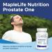 MapleLife Nutrition Prostate One Saw Palmetto 200 mg - Relives Urological Symptoms of Benign Prostatic Hyperplasia Reduces Urinary Frequency Promotes Healthy Prostate Anti-Inflammation Improve Urinary Function No Artificial Colours/Flavours 100 Capsules - Buy Online on SooperMarket.com