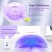 LadyMisty 72W UV LED Nail Lamp Light Dryer | 18 Beads | 3 Timer Setting | LCD Touch Display | Auto Sensor | Professional Nails | White - Buy Online on SooperMarket.com